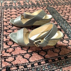 Robert Clergerie leather ankle strap sandals